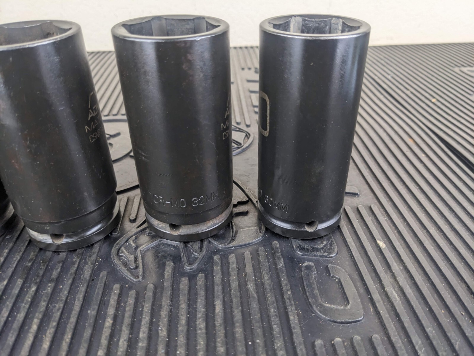 #az379 MATCO TOOLS ADV CDP SOCKET 30mm 32mm 34mm 35mm 6 POINT SET