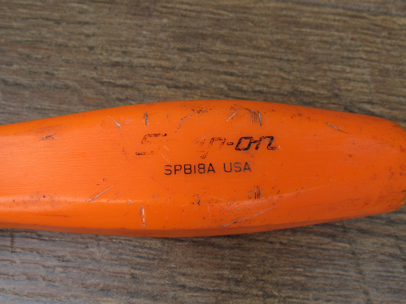 SNAP ON 18″ SPB18A ORANG HANDLE LONG NON STRIKING PRY BAR SPB18 NEW LOGO 18 «