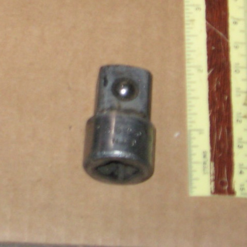 VINTAGE ORIGINAL N.O.S PROTO ADAPTER, 1/2″ FEMALE TO 3/4″ MALE, USA No. 5653