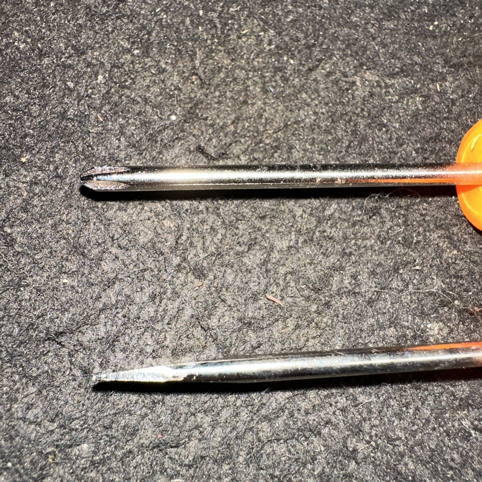 Snap On SPP742 Pocket Screwdrivers, Orange, Mini Phillips & Flat Blade (st1029)