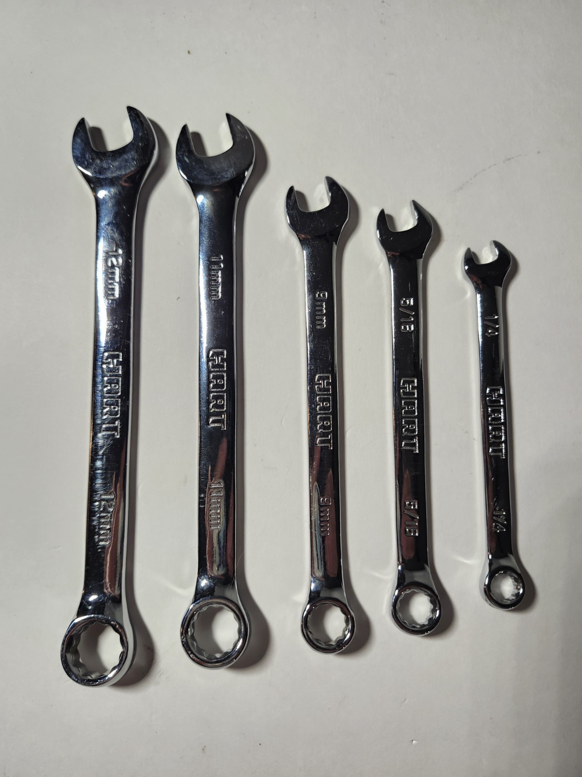 HART Small combination wrenches