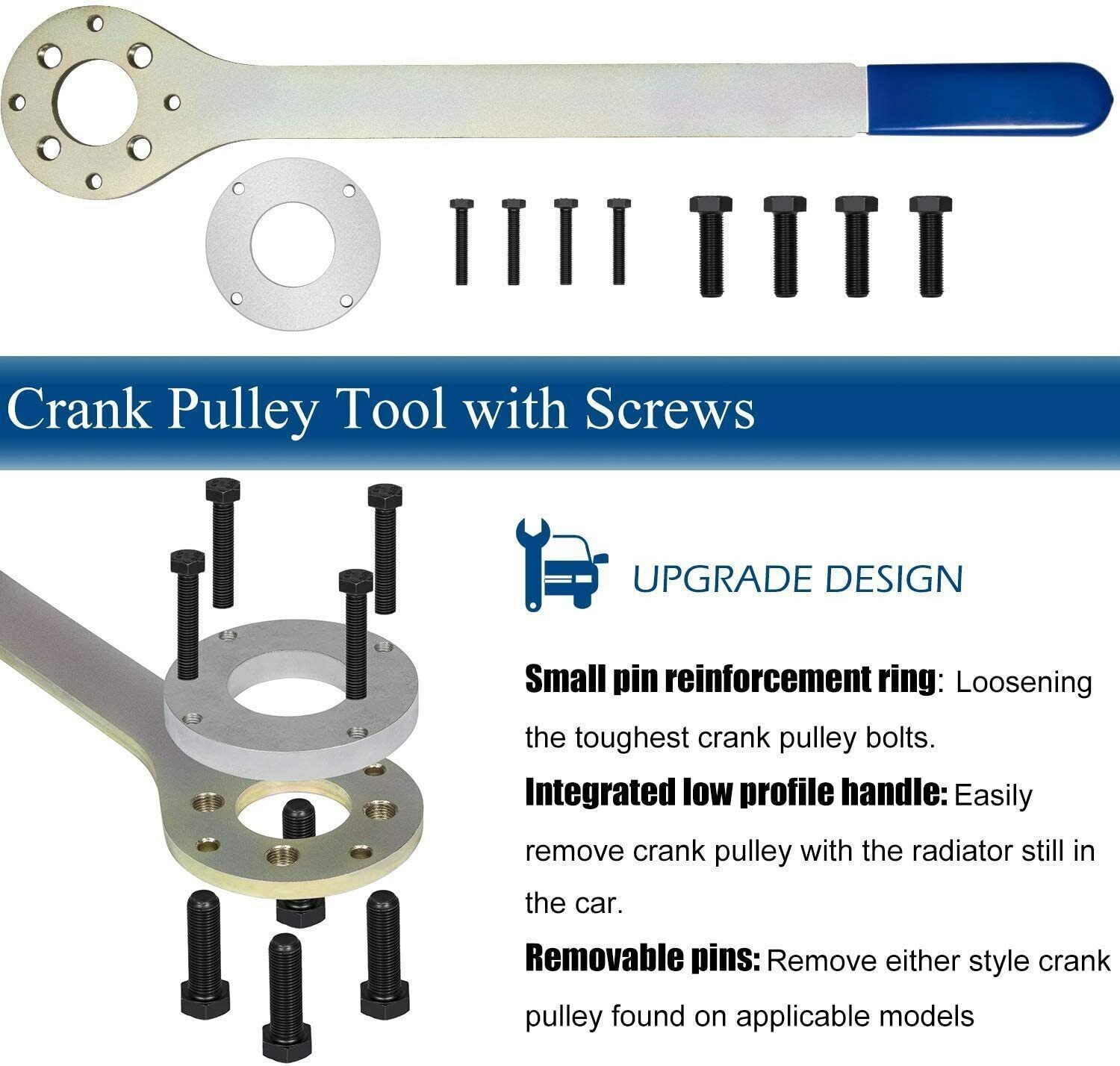 STD Intake Exhaust Cam Crank Pulley Wrench Engine Cam Gear Lock Tools for Subaru