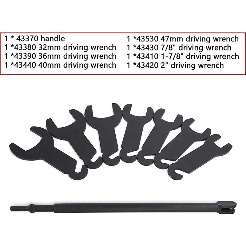 43300 Pneumatic Fan Clutch Wrench Removal Tool Kit Fit for Ford/GM/Chrysler/Jeep