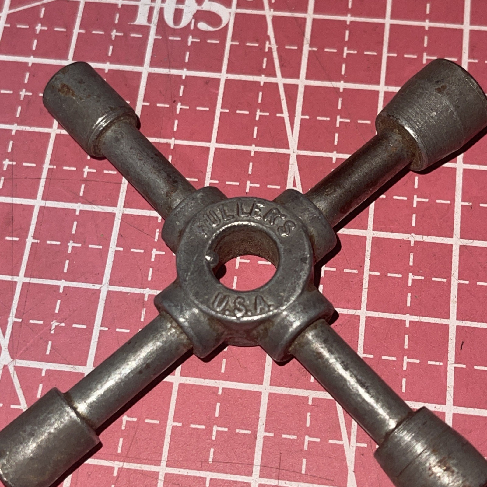 2 Fuller ‘s USA 4 way SAE 6 Point Socket Wrench Set 1/2 – 3/16 Pocket Nice Rare