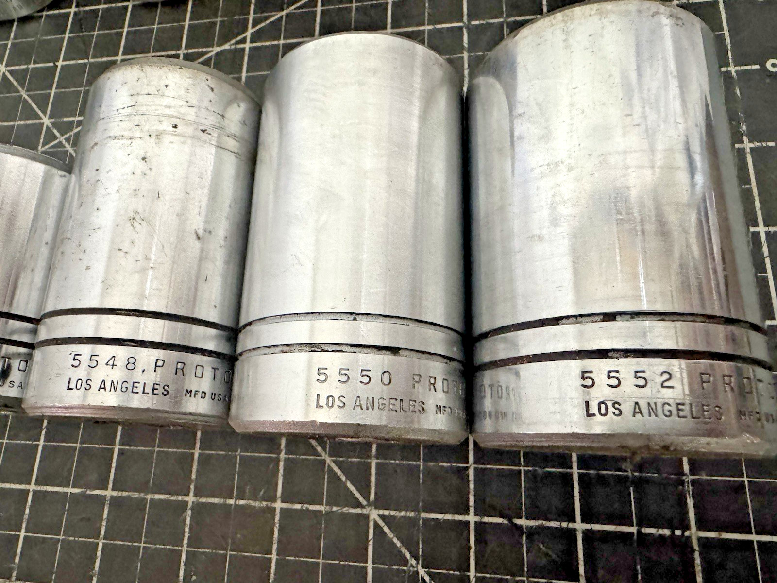 Vintage Proto / Plomb 23pc 3/4” Drive Socket Set w/ Case #5695 – 1940s-50s USA