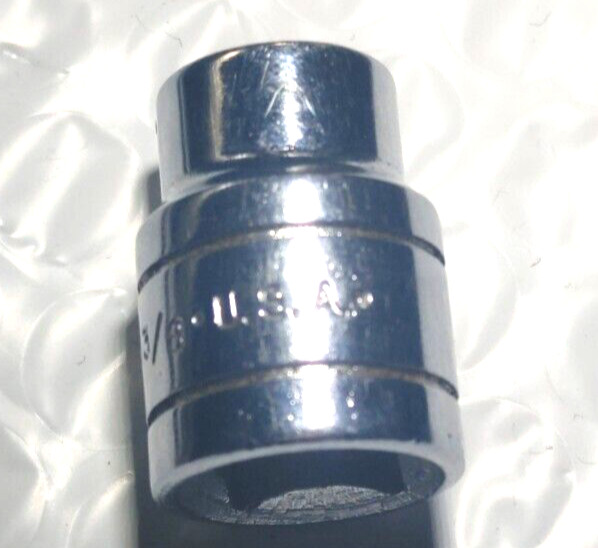 SK TOOLS 45112, 3/8″ DRIVE, 3/8″ SOCKET, SHALLOW, 6 POINT.