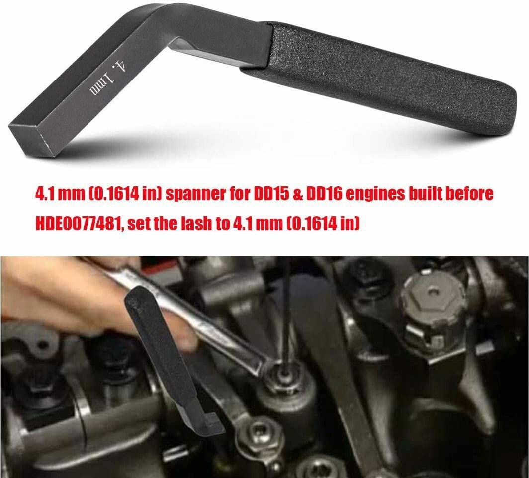 4.6/4.1/7.0MM Engine Brake Adjustment Tools Fit Cummins Detroit Diesel DD15 DD16