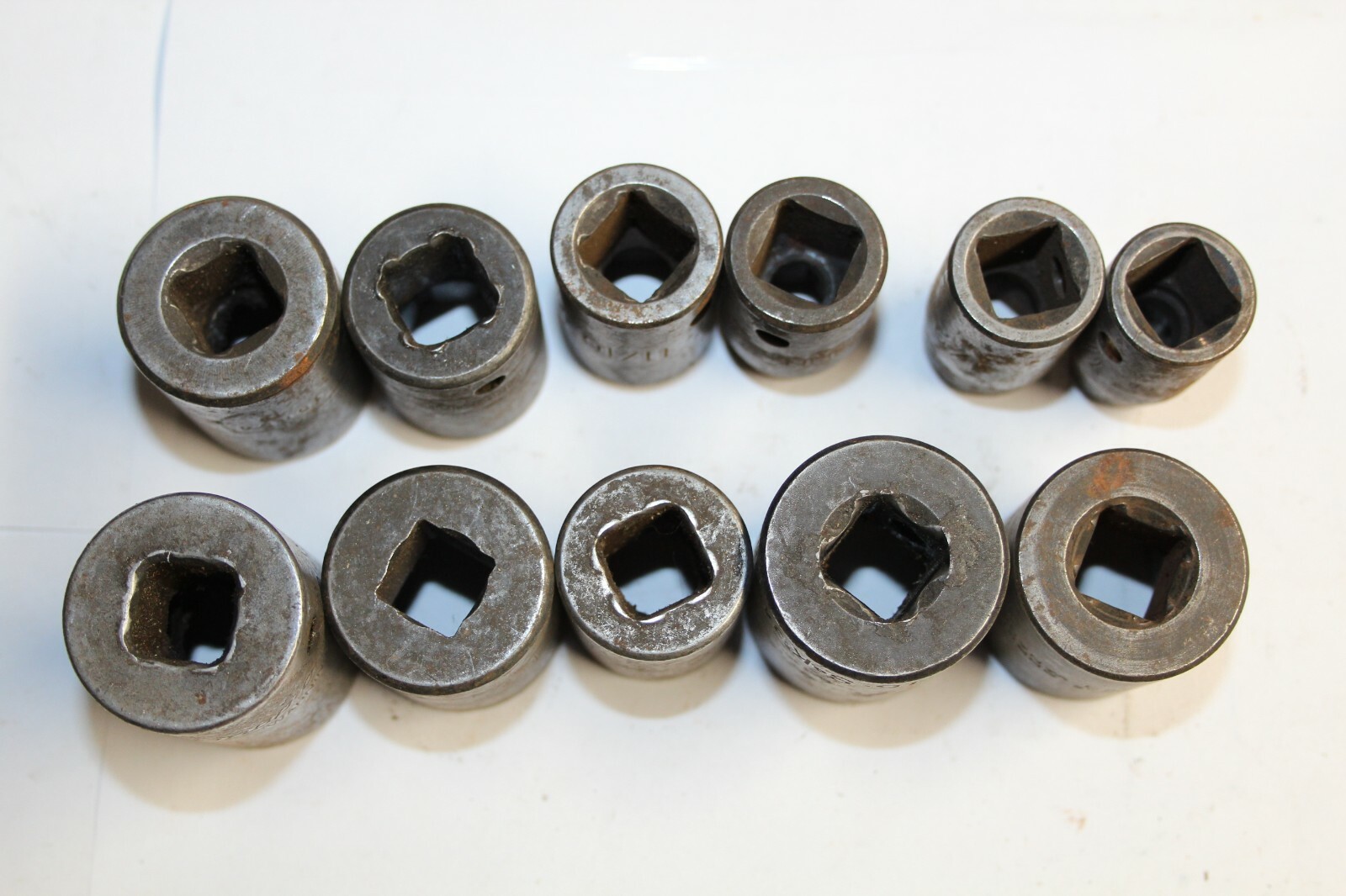 SNAP-ON TOOLS CRAFTSMAN 1/2″ Drive 6-Point SAE IMPACT SOCKET LOT USA 11pcs