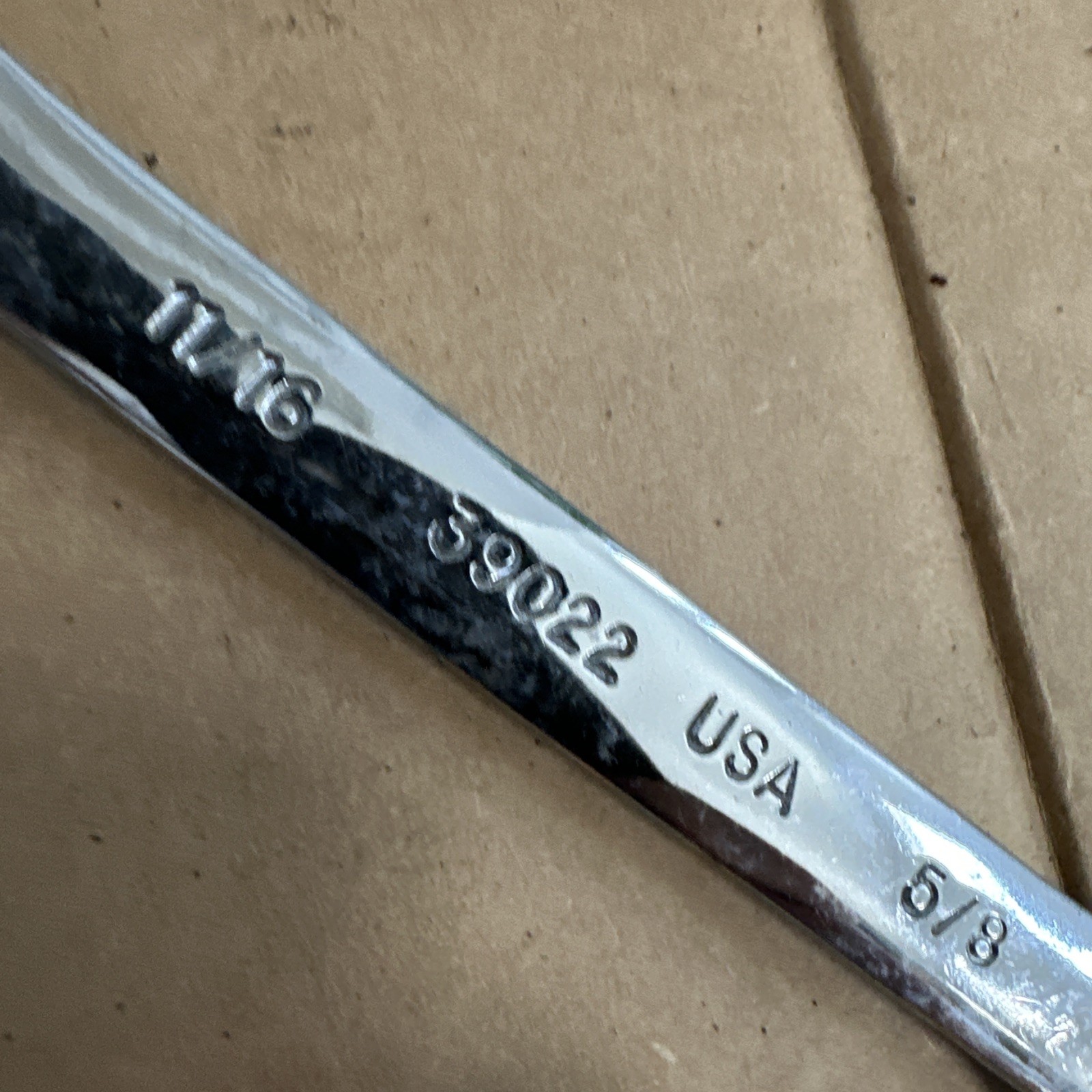 Husky 5/8″ X 11/16″ 6 Point Flare Nut Line Wrench 39022 USA