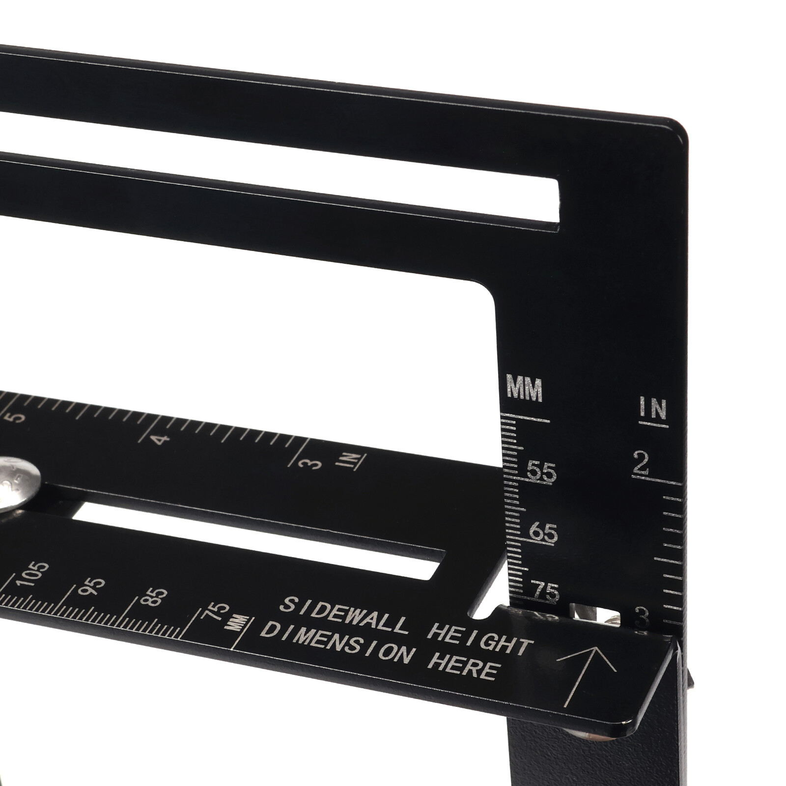 Wheel Fitment Tool, Wheel Offset Measuring Tool for 14-22 Inch Tire/Rim, 5 Lug