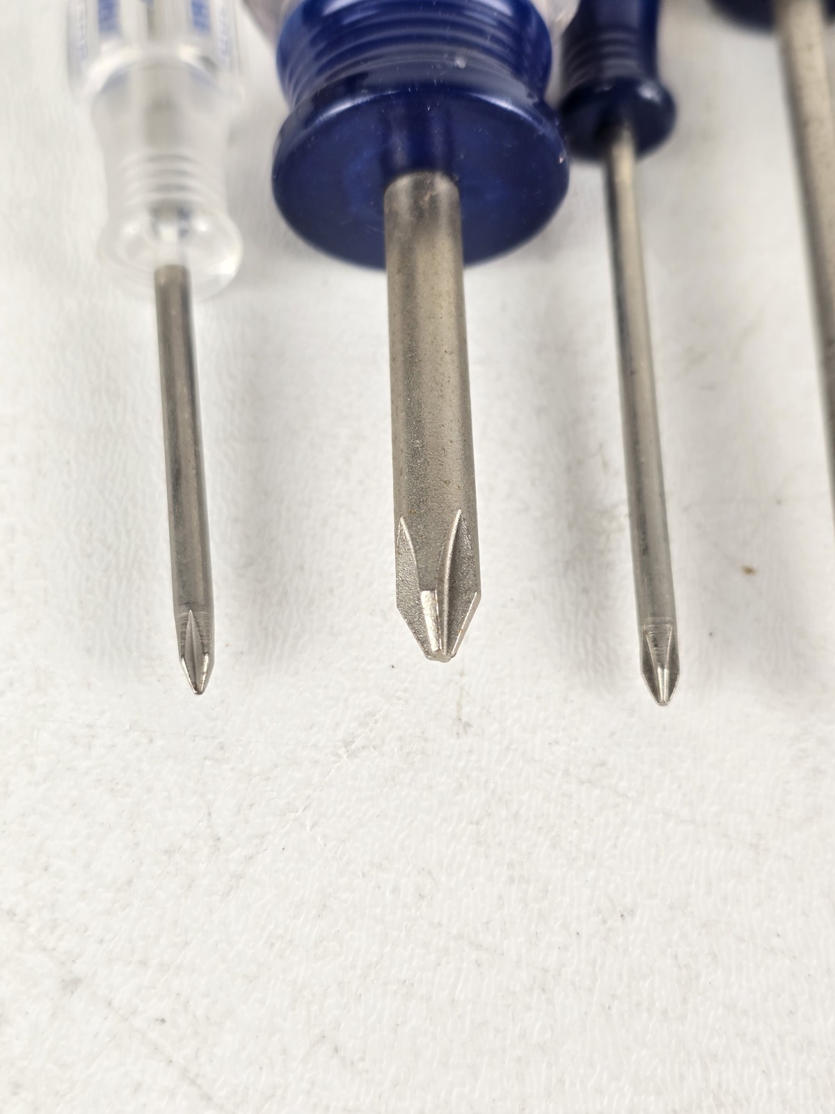 Craftsman Phillips Flat Head Screwdriver 8 Pc Set V Comfort Grip USA