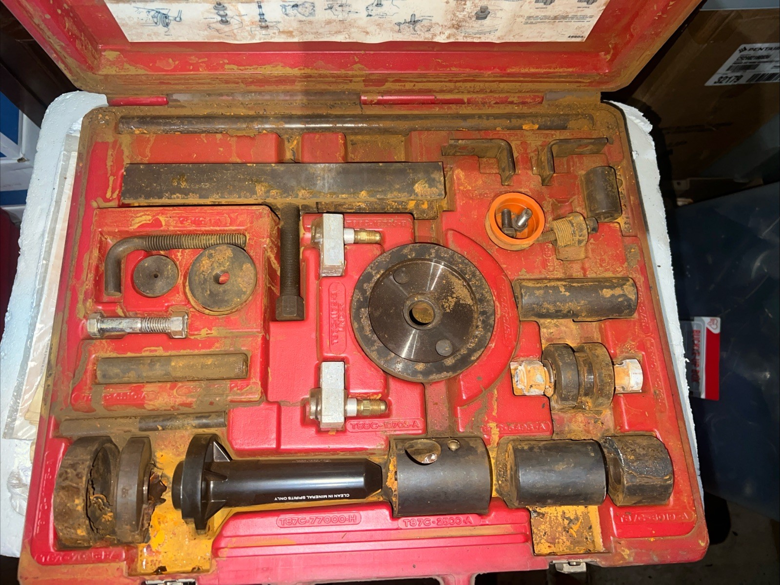 Ford Rotunda Essential Special Service Tools Set T88C-1000-ST Needs Cleaning
