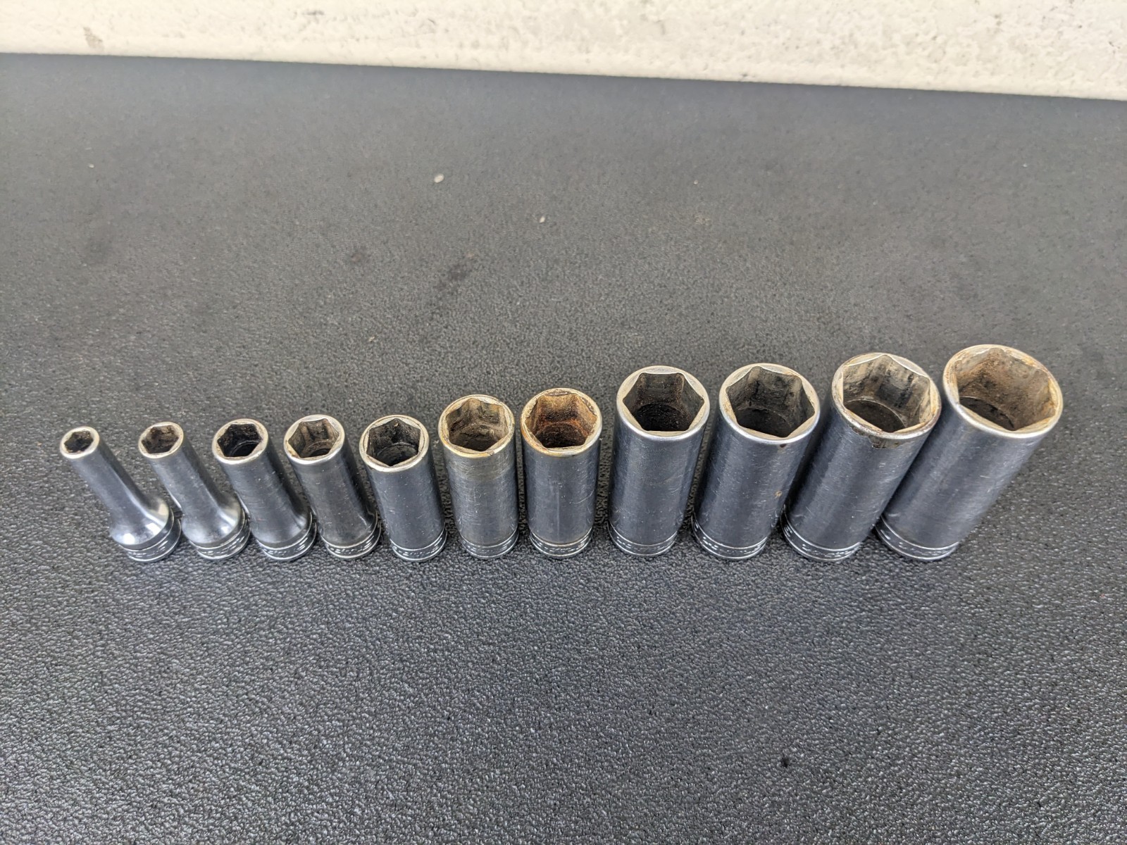 #bj202 Snap on Tools 211SFSY 3/8″ Drive Deep Chrome Socket Set Socket Set