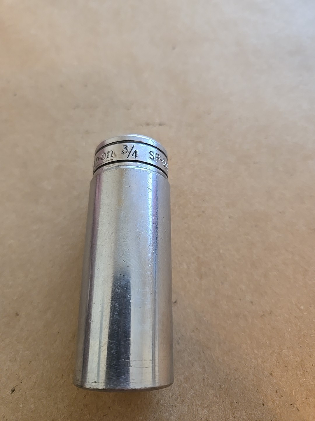Snap On 3/8″ Drive 3/4″ 12PT SAE Deep Chrome Socket SF-241