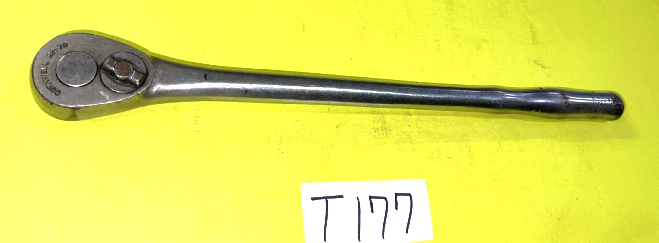 CORNWELL TOOLS VINTAGE 1/2 DRIVE 15 INCHRATCHET SR-70 SHIPPING INCLUDED
