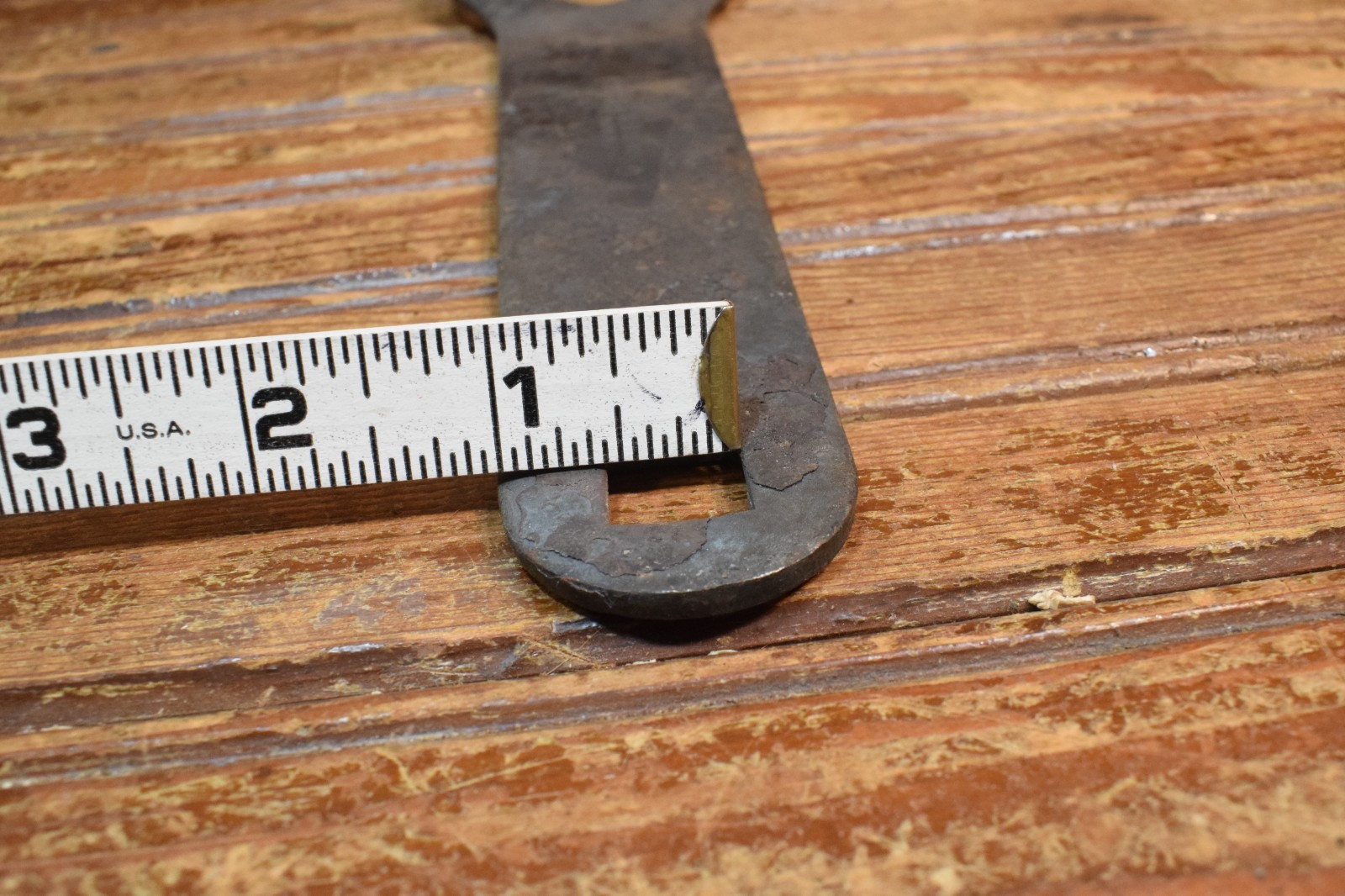 2″ HEXAGONAL WRENCH AXLE HUB GREASE COVER 1920s 1930s VINTAGE CAR HAND TOOL AUTO