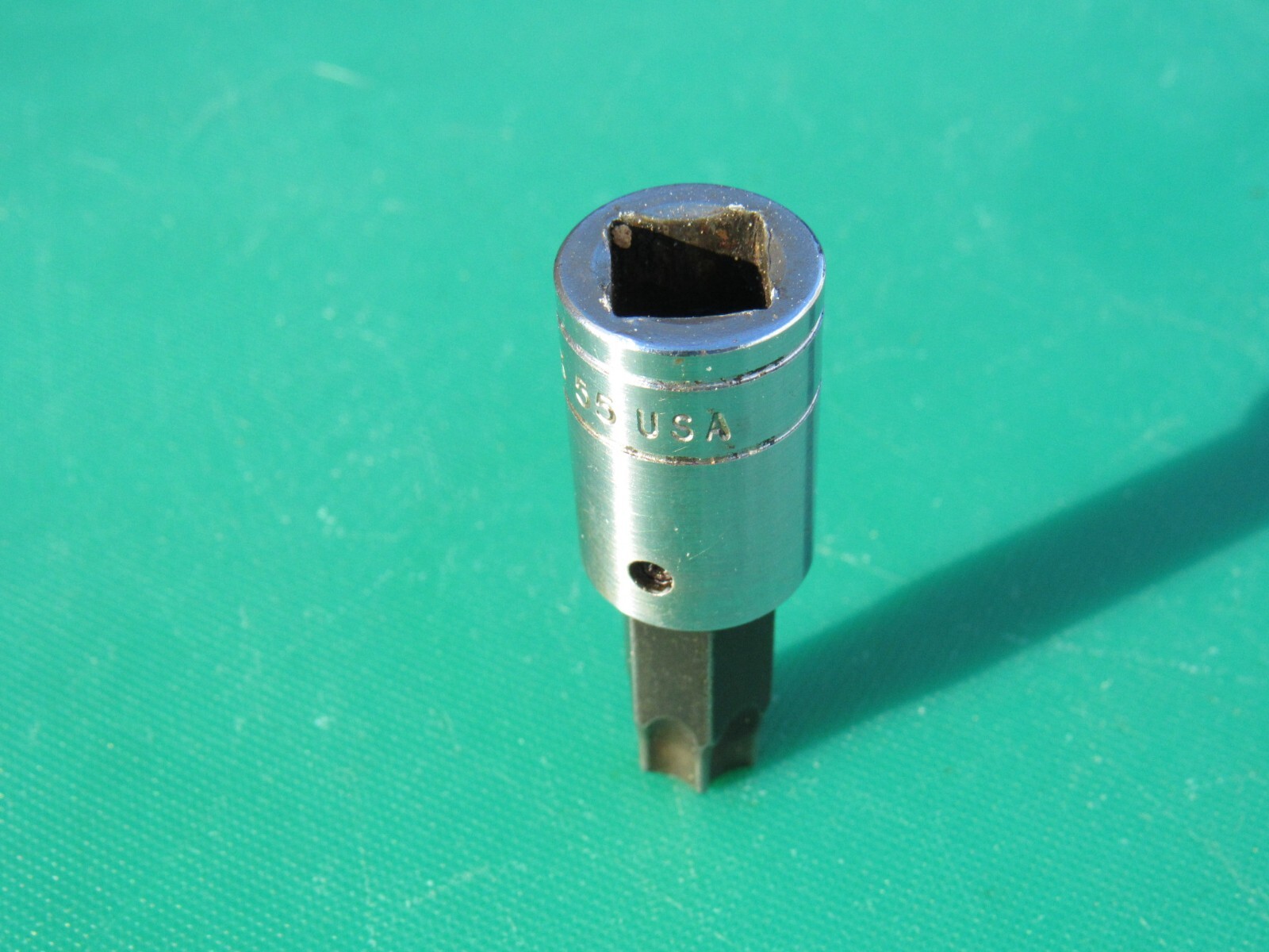 T55 SNAP ON 3/8″ DRIVE FTX55 T-55 TORX BIT DRIVER REMOVER SOCKET UNDERLINE T 55