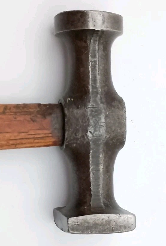 Vintage Auto Body Hammer 12 Ounces Round and Square End