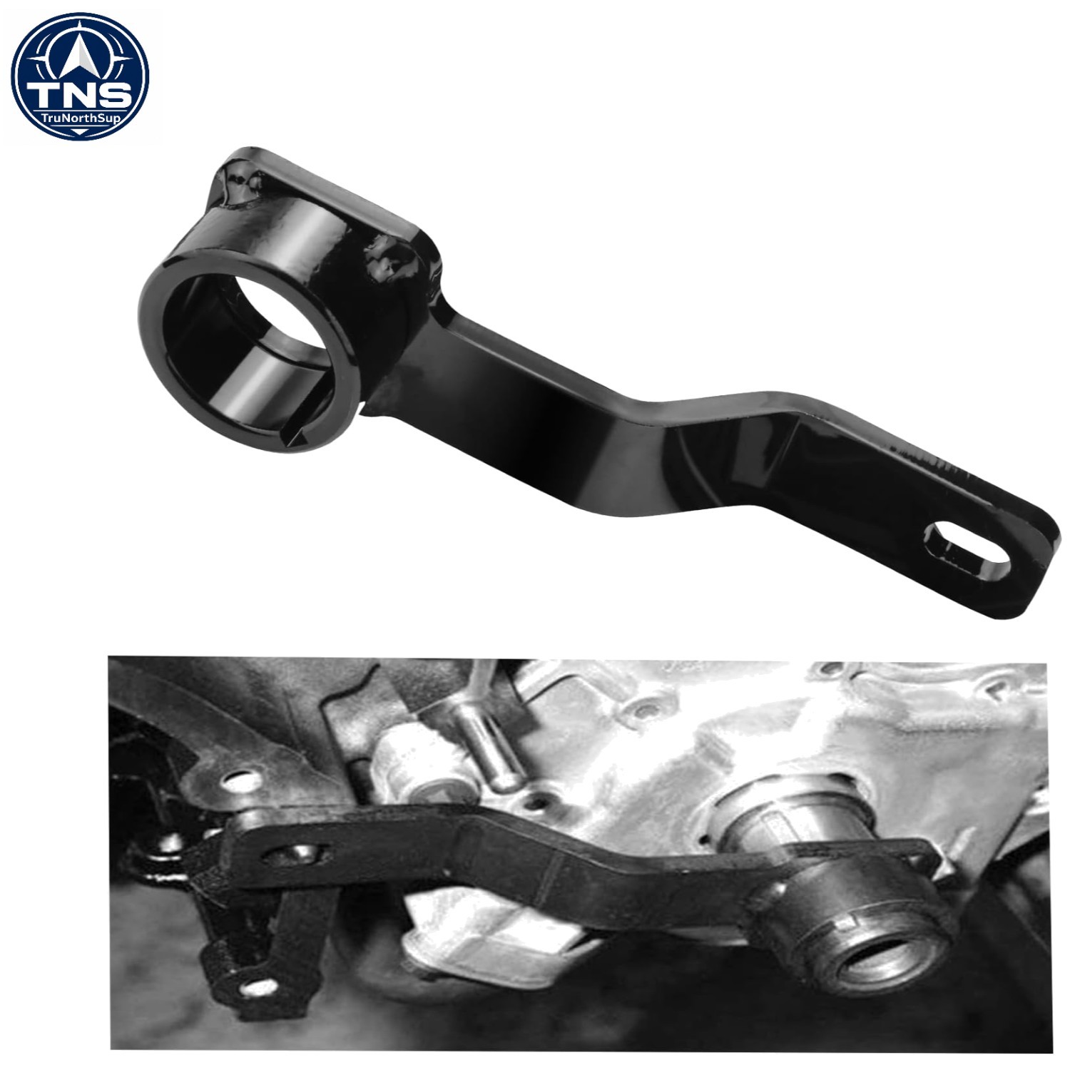 Durable Crankshaft Wrench Holder for Ford V8 Engines – Locks Crankshaft in Place