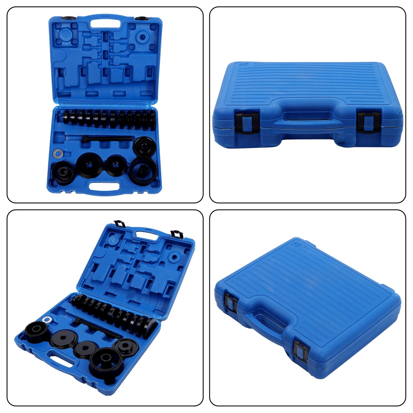 25Pcs Master Front Wheel Drive Bearing Puller Removal Installer Adapter Kit