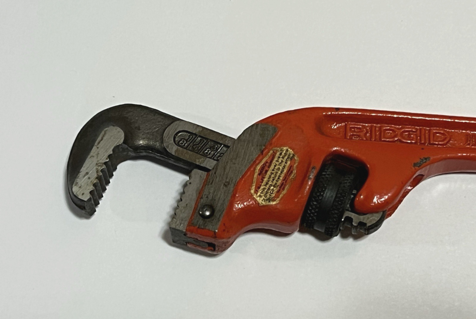 RIDGID E6 Ridge Tool Co 6″ Heavy Duty End Pipe Wrench USA NICE