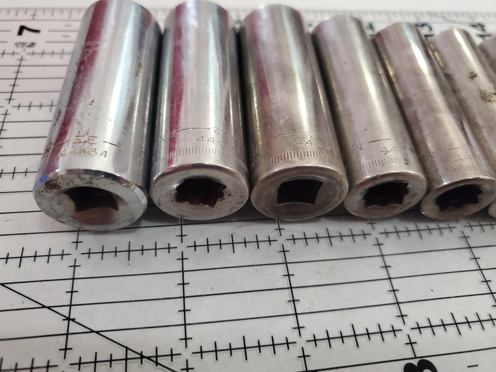 Craftsman USA 3/8″ Drive Deep Socket Set Metric 6 Point Tool MANY DUPLICATES