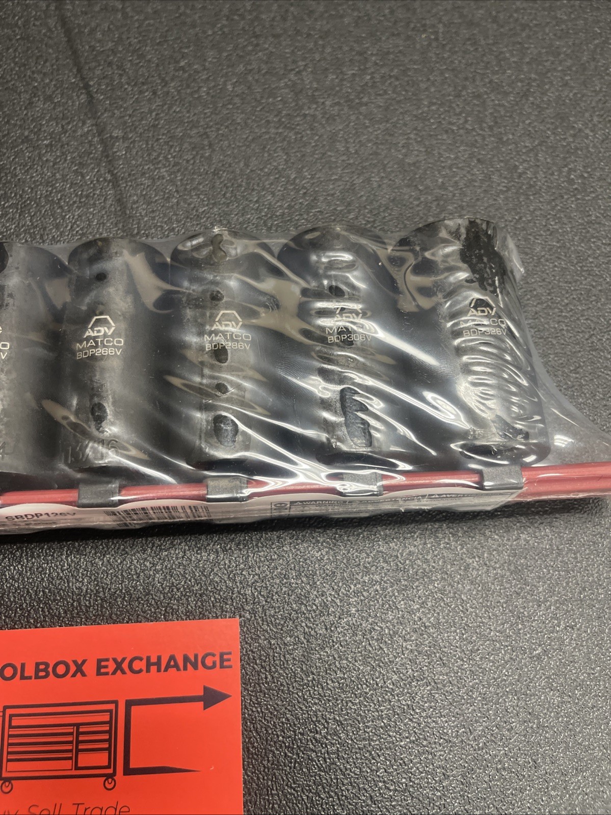 Matco Tools 12pc 3/8” Drive SAE 6pt Deep Impact Socket Set – SBDP126V
