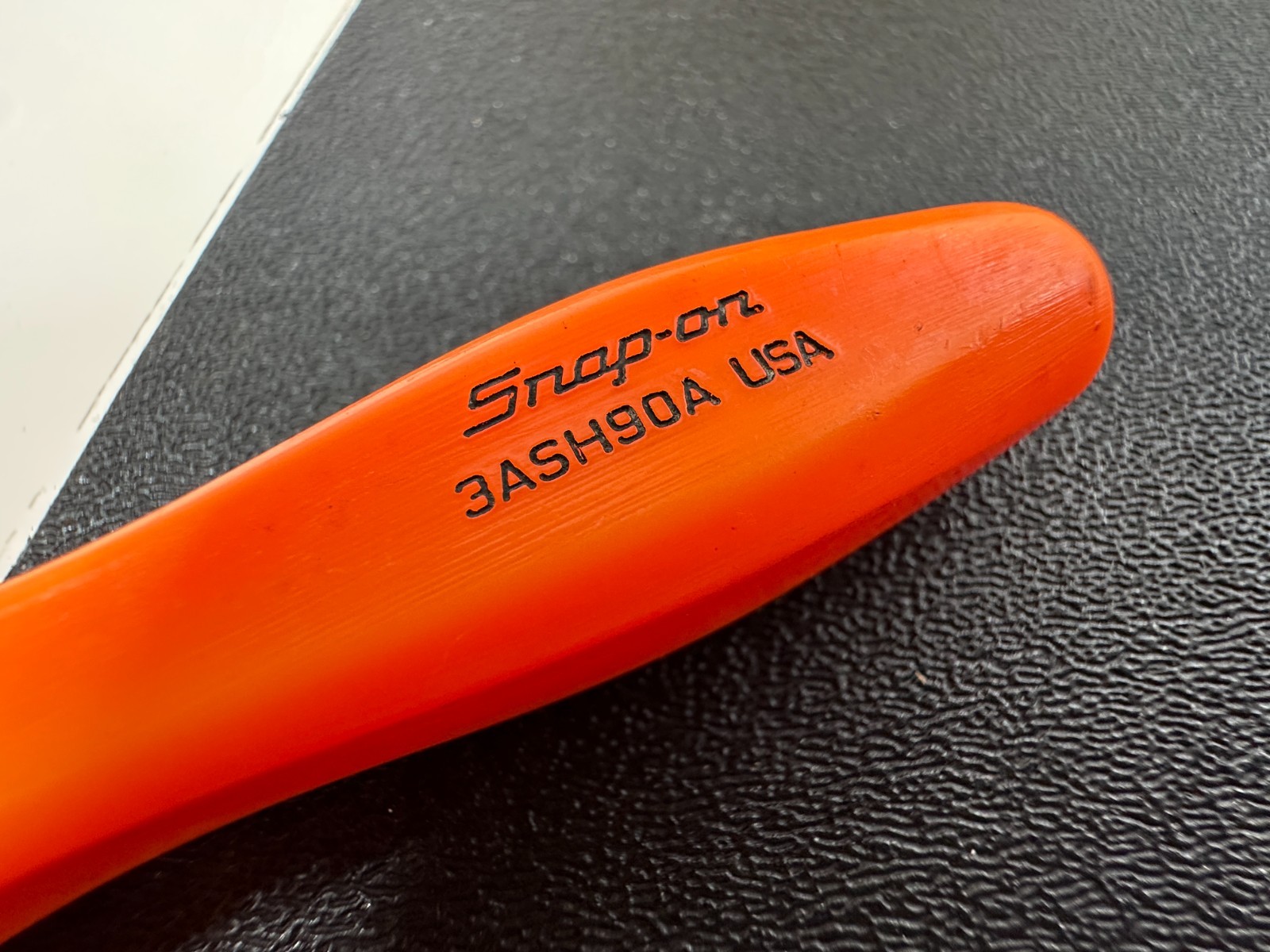 🇺🇸 Snap-on Tools USA 3ASH90A Mini Orange Hard Handle 90° Angled Pick