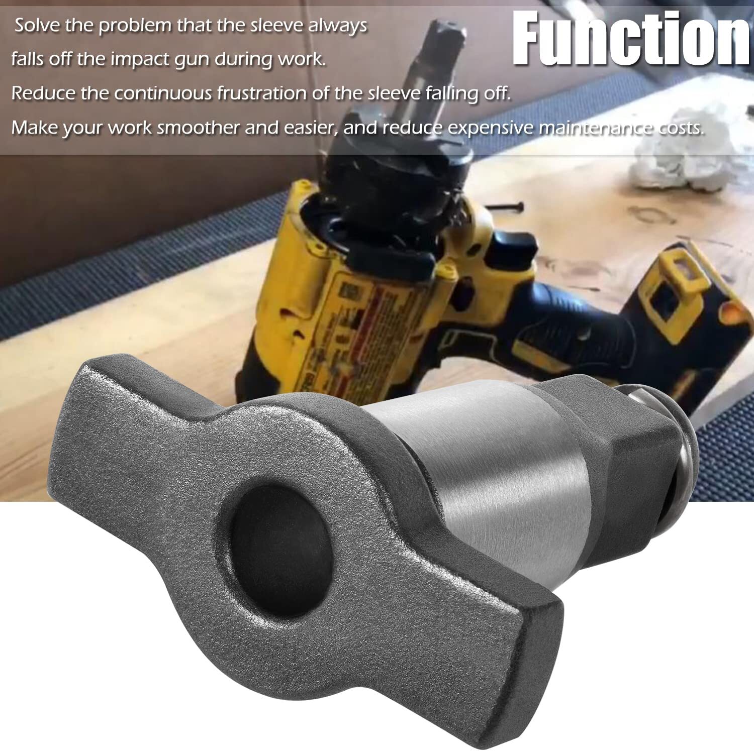 Impact Wrench Anvil Assembly 1/2» Dewalt Black &Decker 18V 20V MAX XR DCF899HB