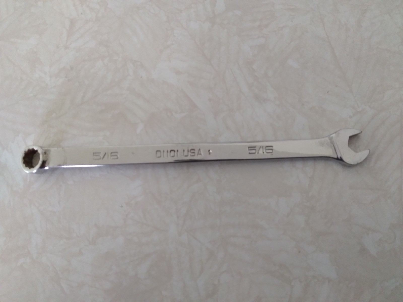 First Generation Kobalt USA 12-Point Combination Wrench #01101 5/16