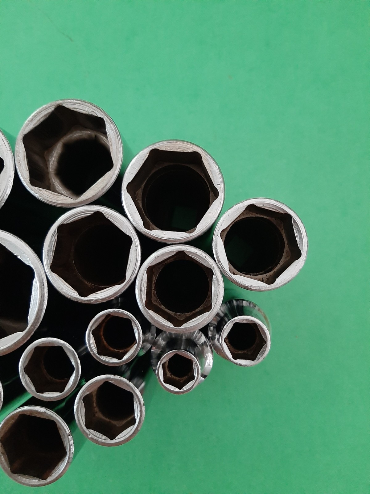 Snap-on 1/2″ Drive 14PC SAE 6PT Point Deep Socket Set 3/8″ to 1-1/4″ (no 1-1/8)