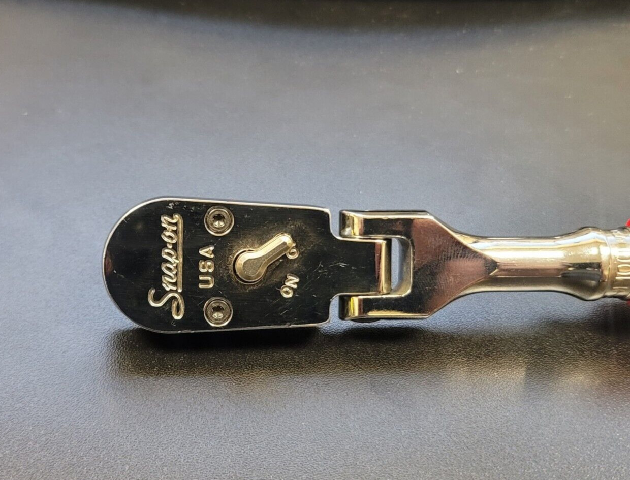 🦅 Snap-On ™ Tools NEW STYLE 3/8″ Drive 100 Tooth Soft Grip Flex Ratchet FHF100