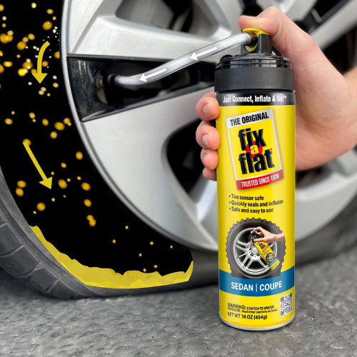 Slime Fix-A-Flat Tire Sealant 16 Oz. Standard Tires (S60420)