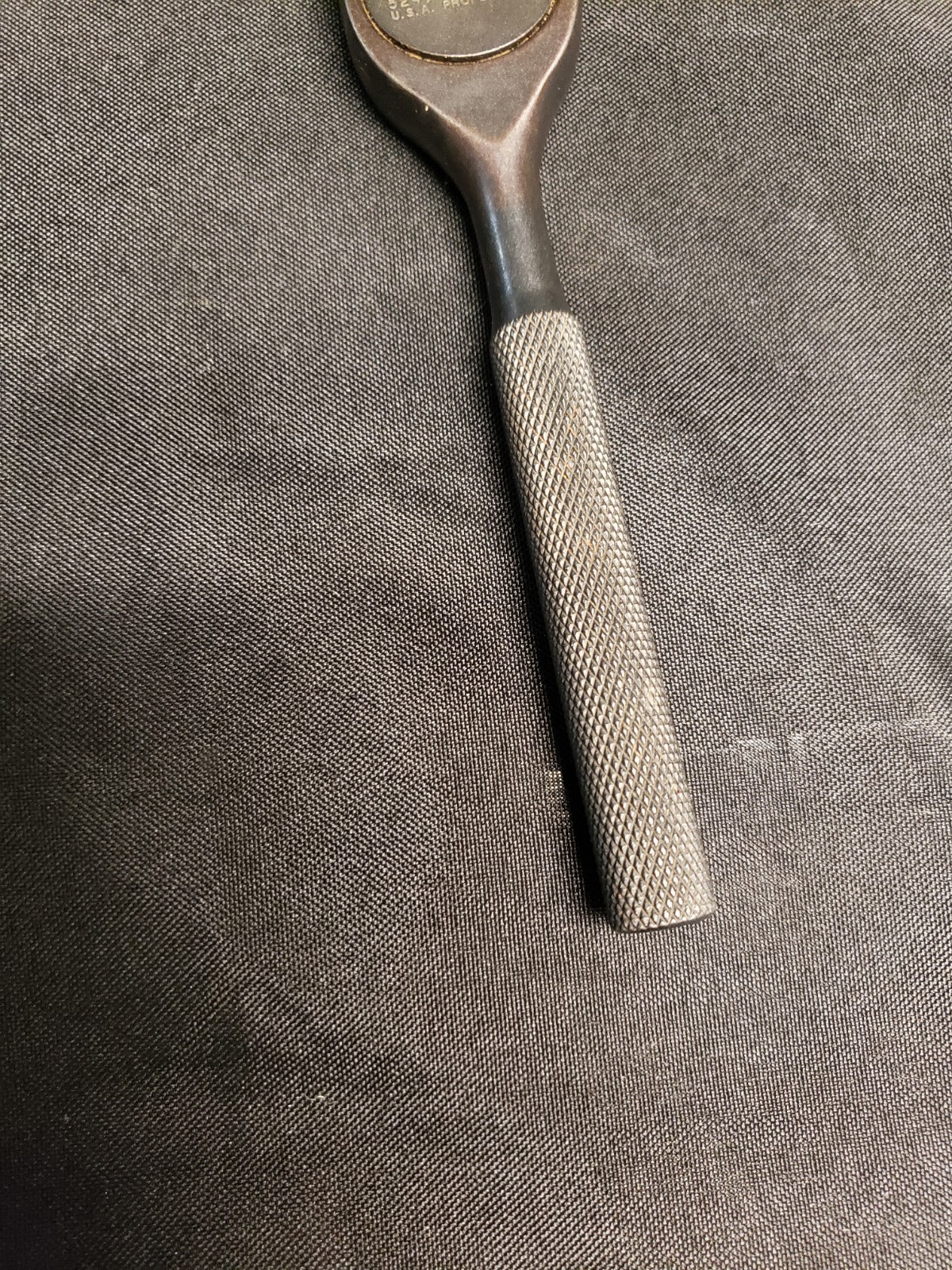 Nice Proto 5249 BL 3/8” Pear Head Black Oxide Ratchet 3/8” Drive 7” Length USA