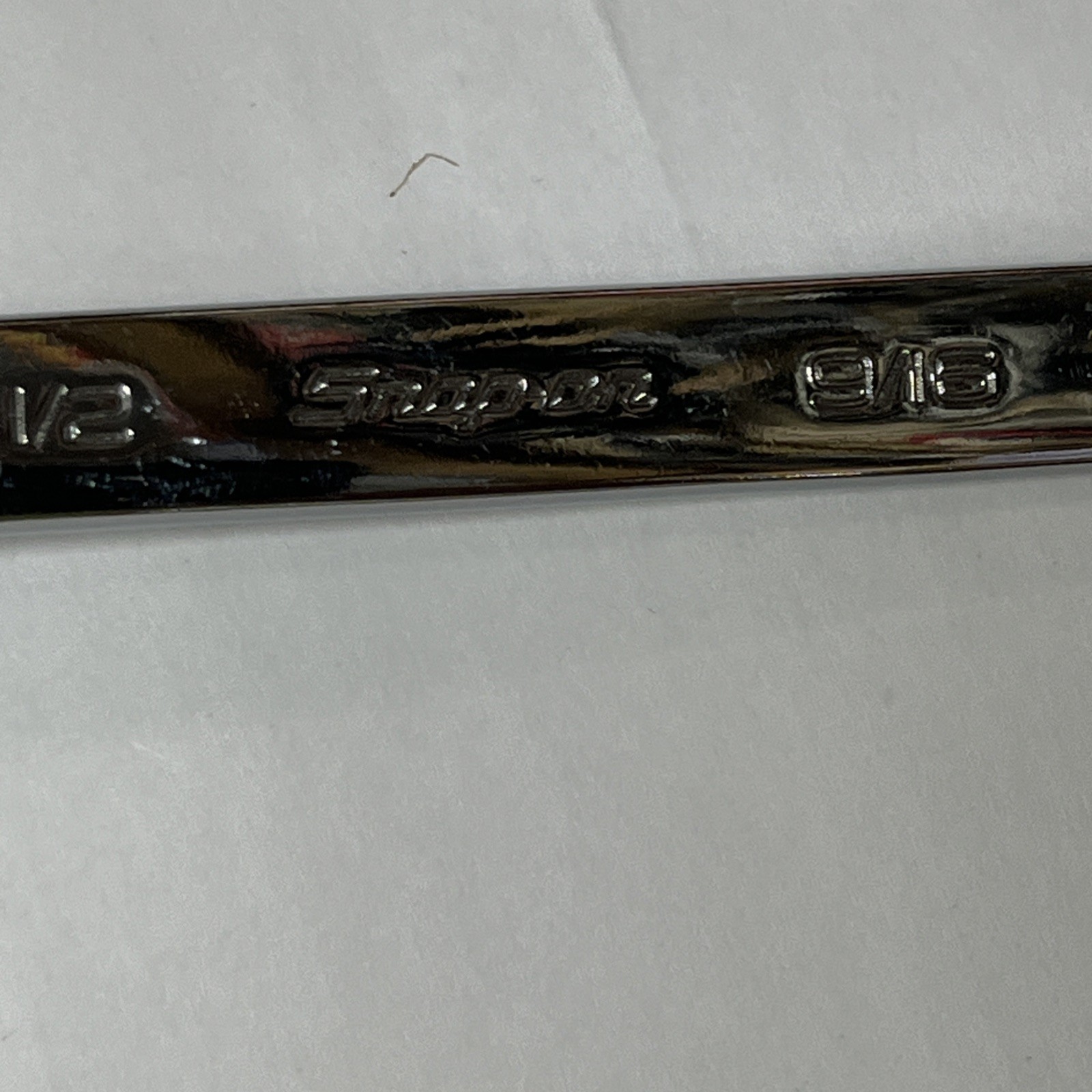 SNAP ON X01618 1/2″ X 9/16″ 12 POINT BOX END WRENCH 60° OFFSET BIN FREE SHIPPING