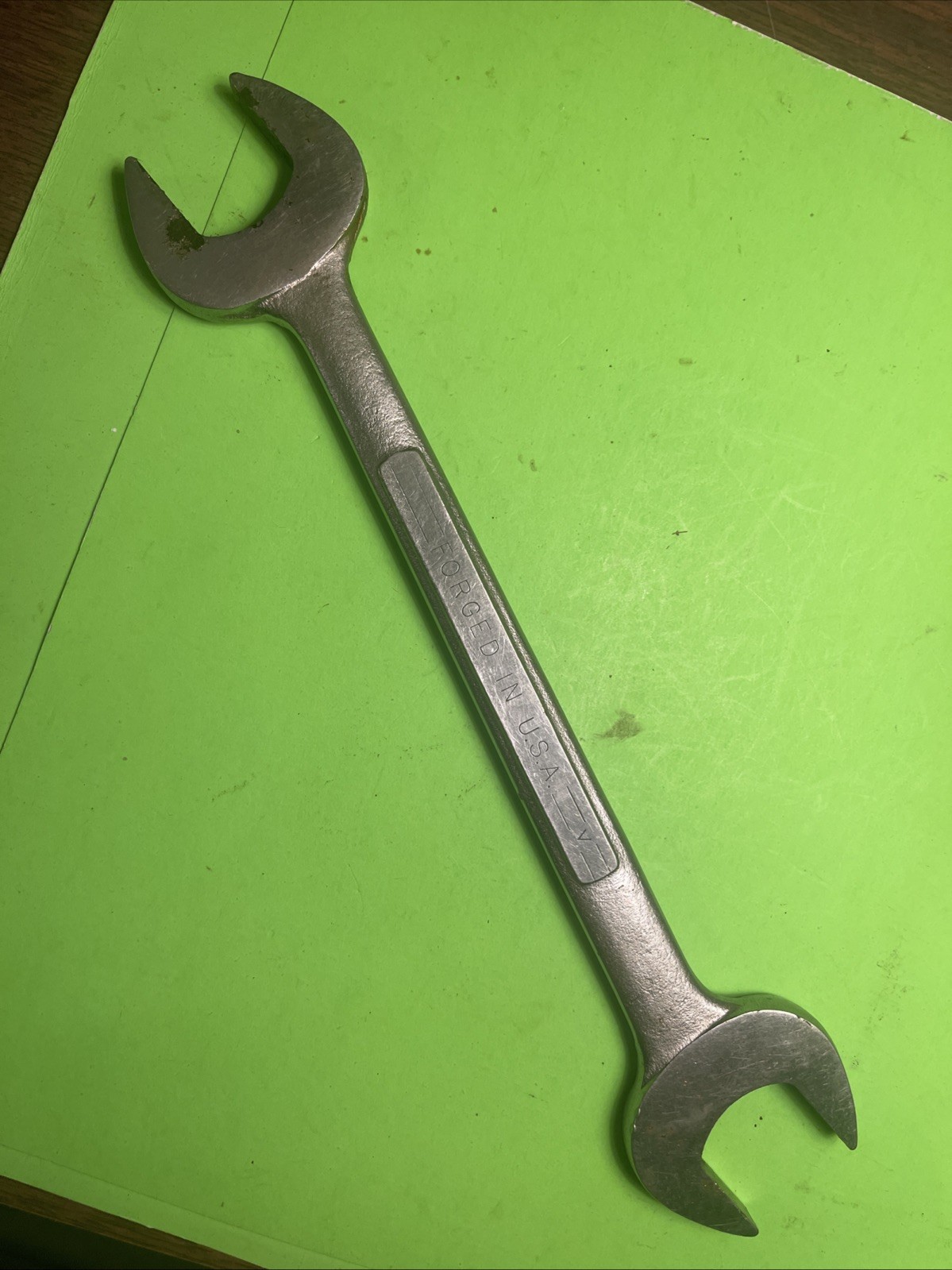 Craftsman 15/16” x 1” =V= Double Open End Combination Wrench USA Vintage