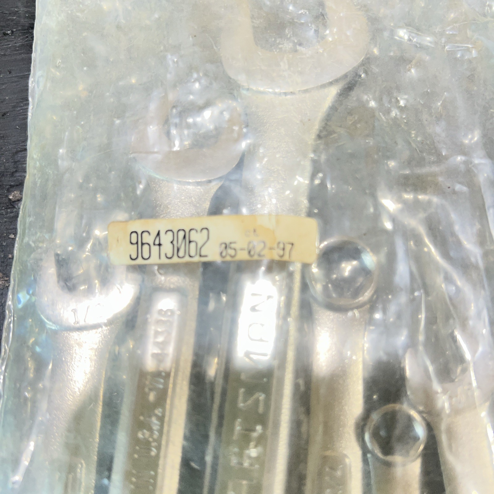 NOS Craftsman USA 6 Point Combination Wrench Set In Sealed Factory Bag SAE NEW