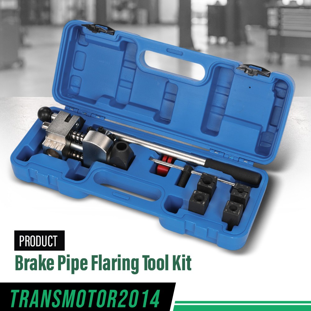 45 Degree Flare Tubing Tool Set Brake Pipe Flaring Tool Kit with Storage Case