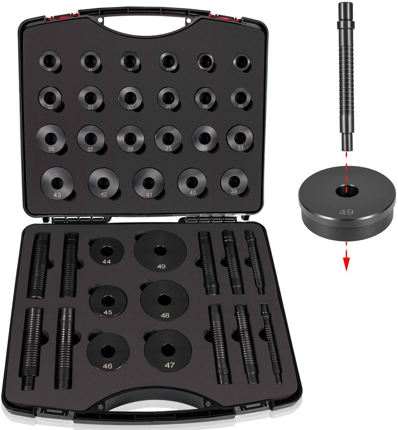 T-0220-39 Master Bushing Driver Kit for Ford Chrysler and GM Transmissions