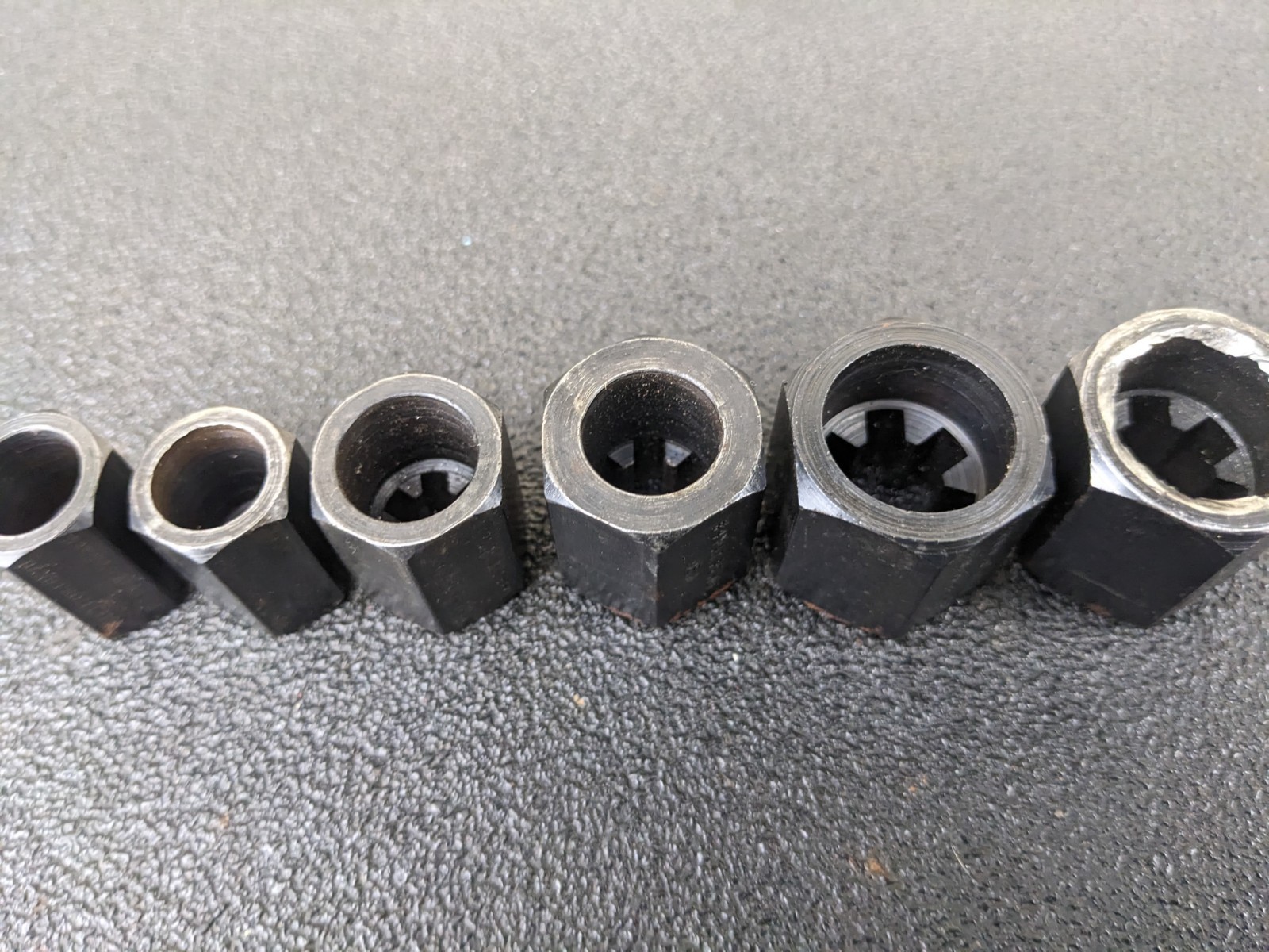 #bp460 Lisle Tool 19250 6pc Stuck Bolt Nut and Stud Remover Set
