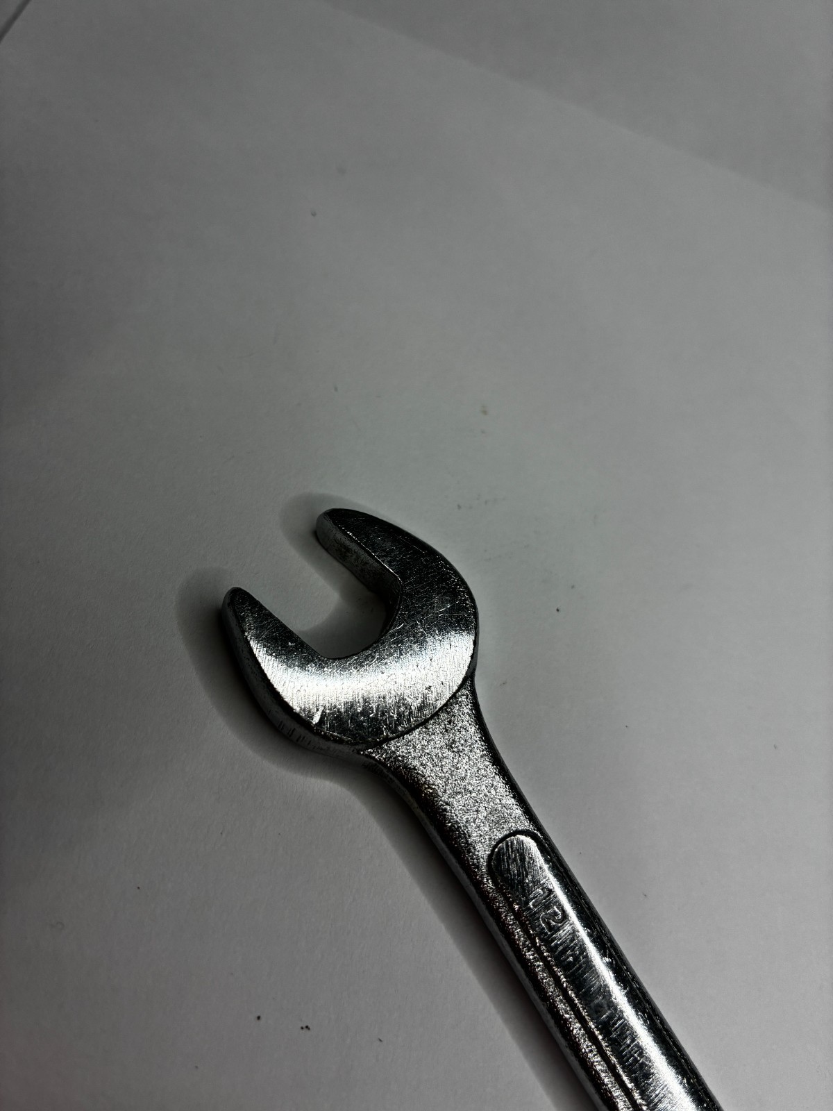 12mm Combination Wrench Metric Open Box End India Chrome