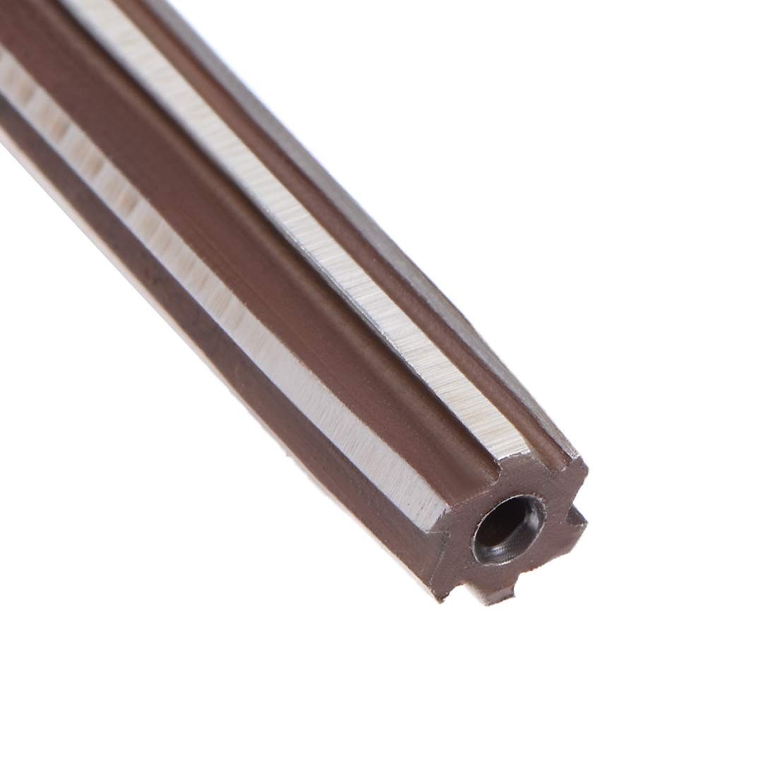 uxcell Hand Reamer 6mm Alloy Tool Steel H8 6 Straight Flutes Milling