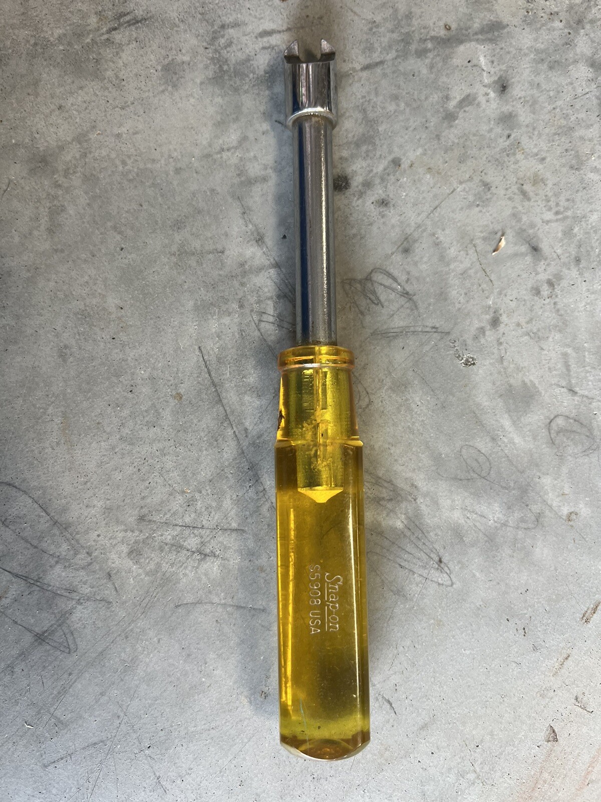 RARE Discontinued Snap-On S5908 Dash Nut Tool Porsche VW Specialty