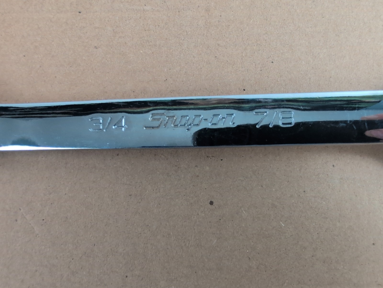 Snapon Tools Made In USA Flare Nut Line Wrench SAE RXFS2428B 3/4 & 7/8 NEW