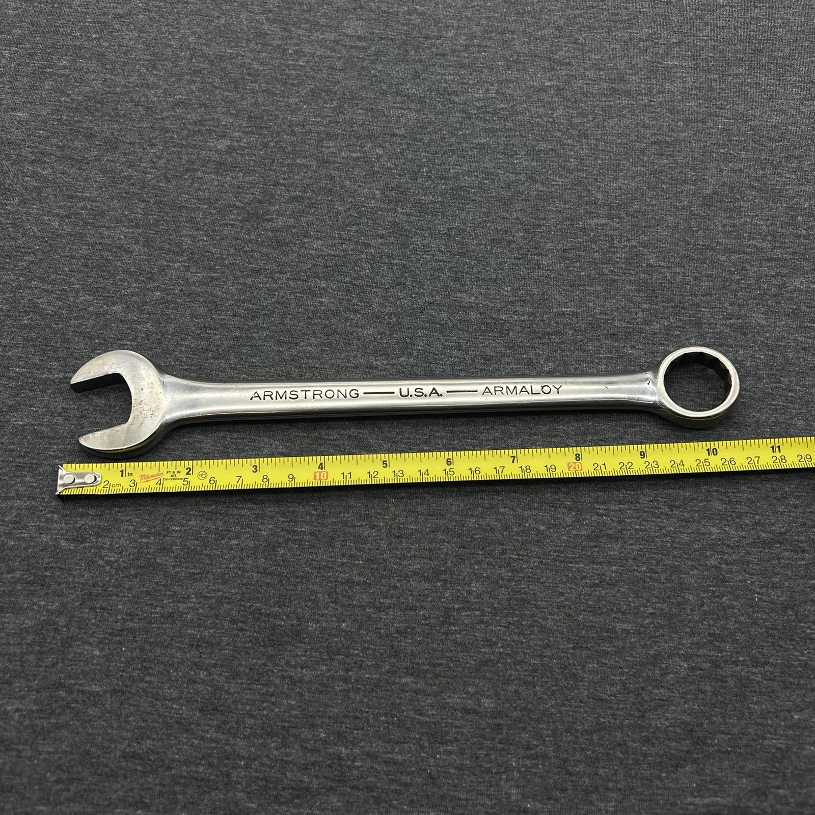 Armstrong Armaloy Tools 7/8″ Long Combination Wrench 12 Point USA