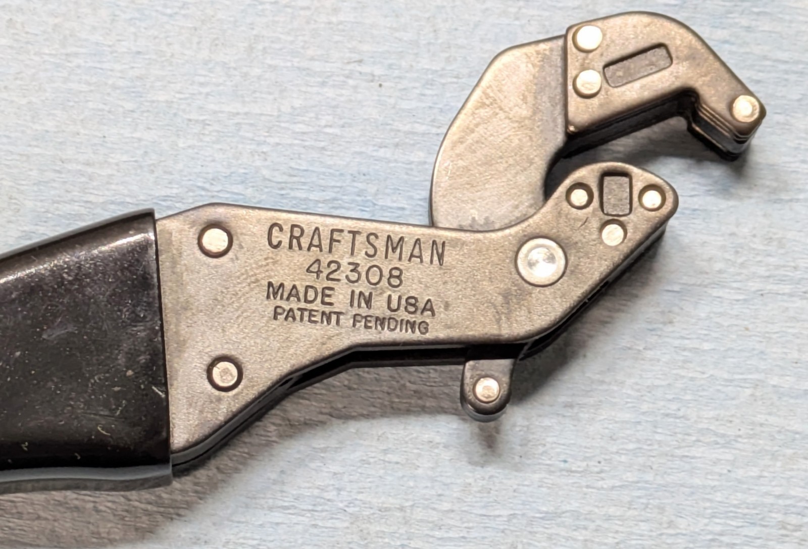 Craftsman Professional 45309+45307 Auto Lock Pliers + Clench Wrench + Robo Grip