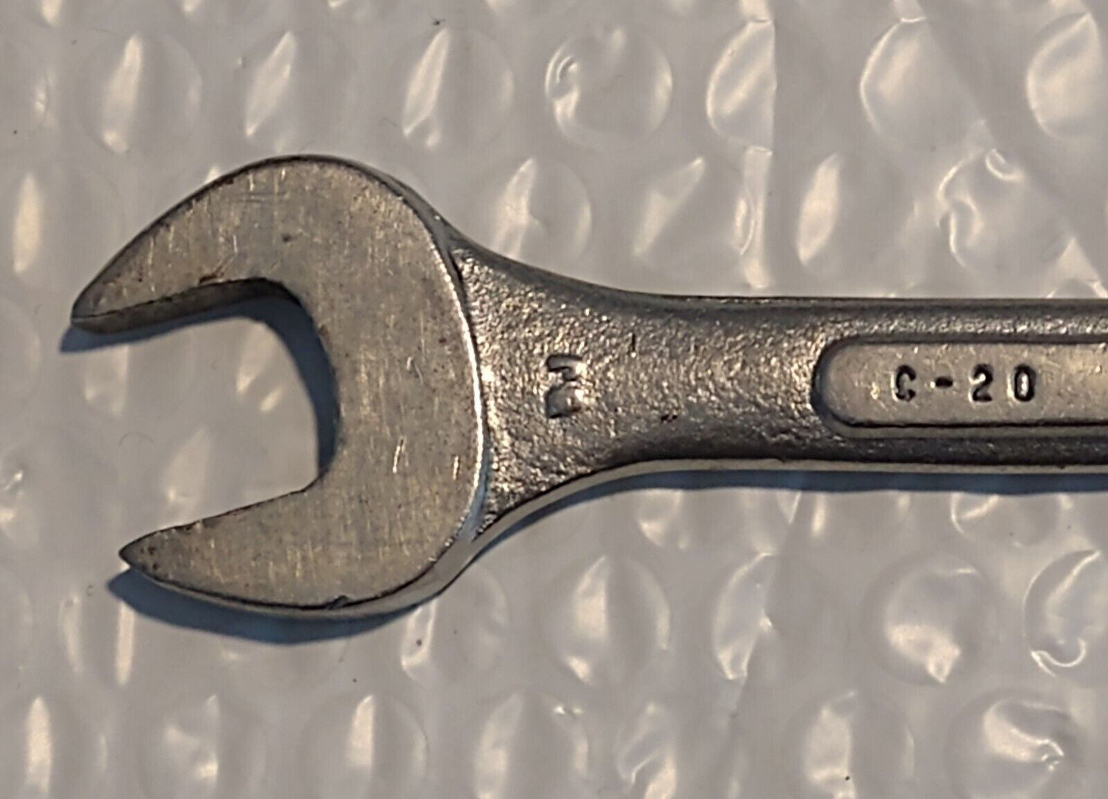 SK WAYNE TOOLS C20, 5/8″ COMBINATION WRENCH, 12 POINT, 7.25″ LONG.