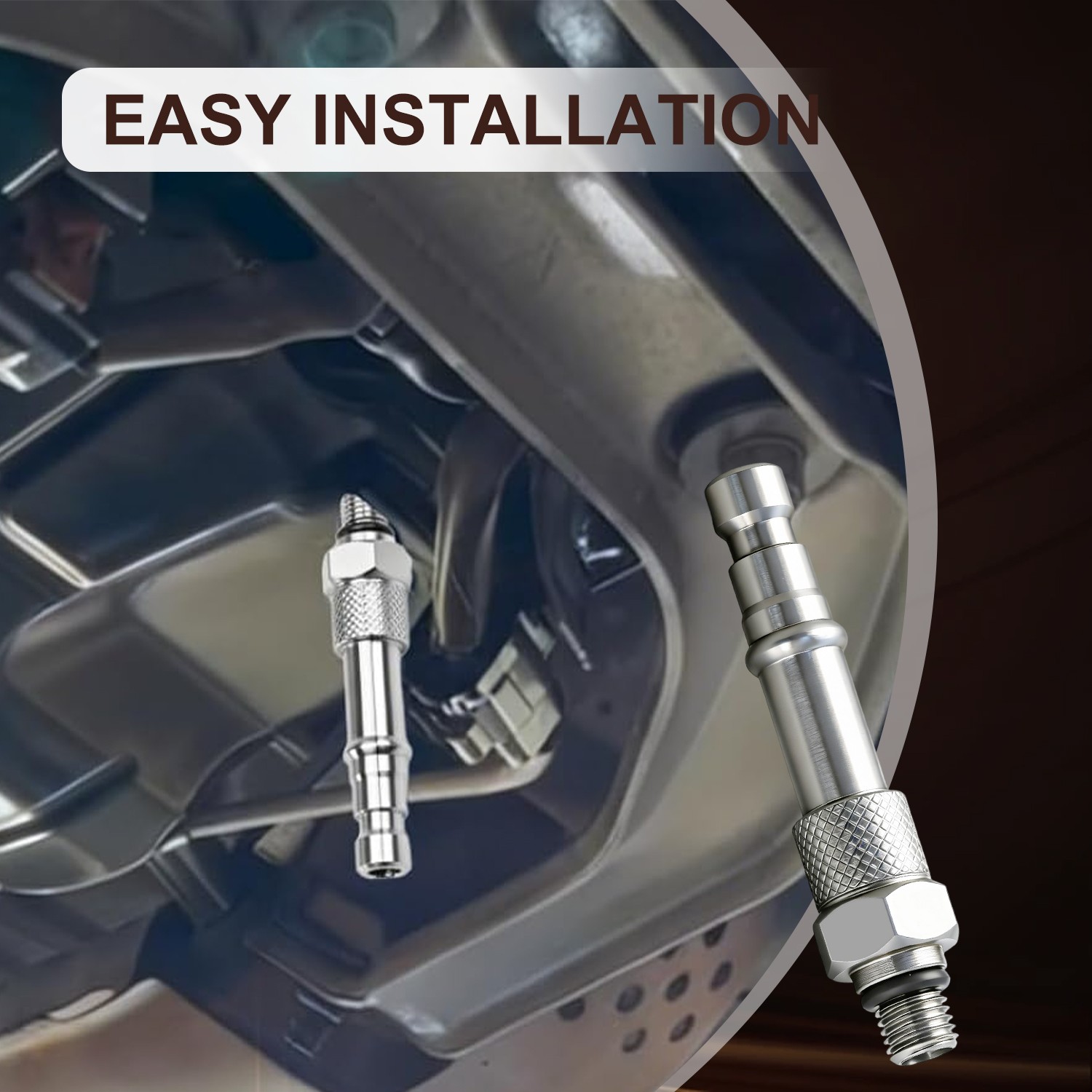 304 Stainless Transmission Fill Adapter for Infiniti M37 2011-2013 7425