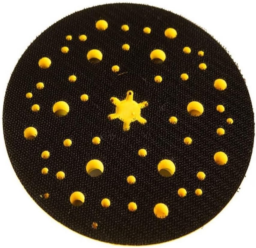 Mirka 6″ Hook & Loop Backing Pad 48 Hole Medium Vacuum Sanding Pad