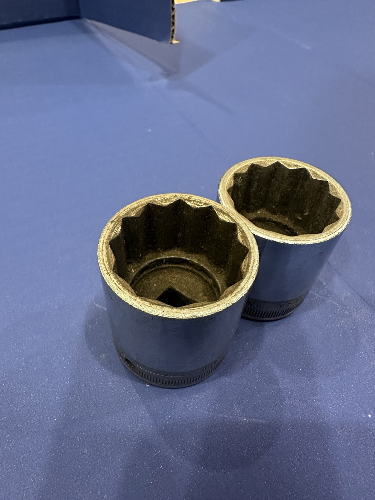 Vintage Snap On Big Sockets 1/2 Drive 12 Point